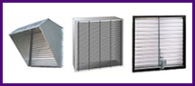 Do you need shutters, guards or hood for you exhaust fans? We have great options, with both automatic shutters that open and close with the wind or electric operated shutters. For increasing the exhaust or intake of your fans the hoods are a great, plus they can protect your fans from the elements. Lastly the guards, not only are they used for safety but also protect your product from items getting in and damaging your fans.